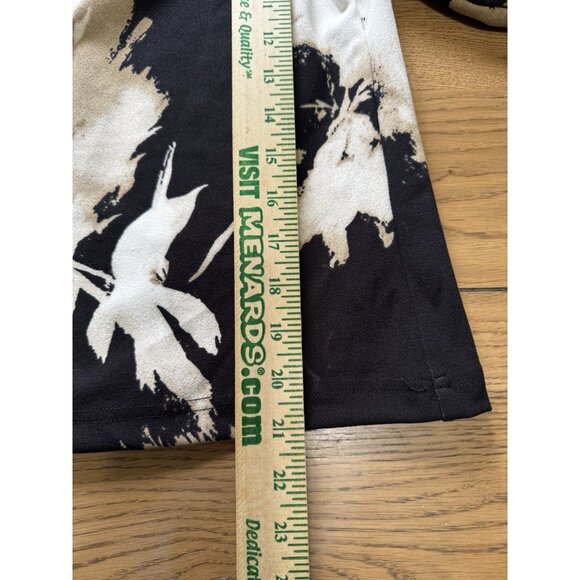 Melloday Womens Shirt Size XS Floral Polyester Blend Office Business Casual City - Picture 4 of 11